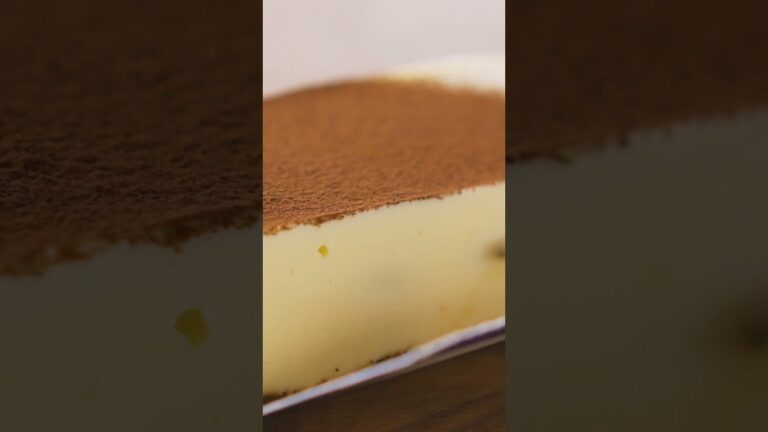 【生クリーム不要♪】ティラミス風レアチーズケーキの作り方 #Shorts 【生クリーム不要♪】ティラミス風レアチーズケーキの作り方 #Shorts