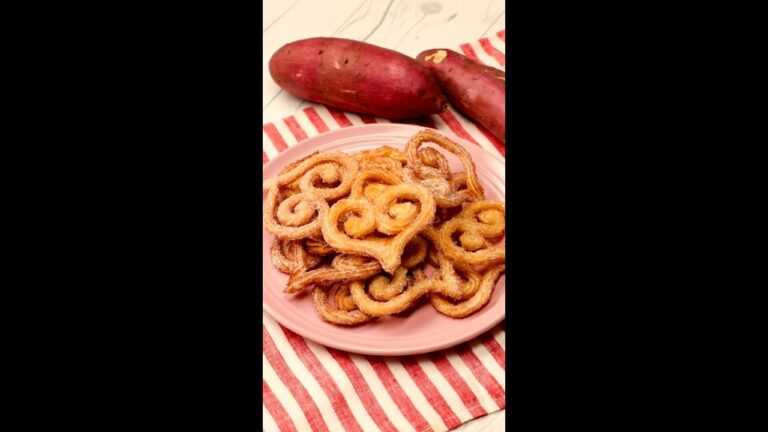 【おうちテーマパーク♪】誰でも簡単さつまいもチュロス / Sweet Potato Churros #Shorts 【おうちテーマパーク♪】誰でも簡単さつまいもチュロス / Sweet Potato Churros #Shorts