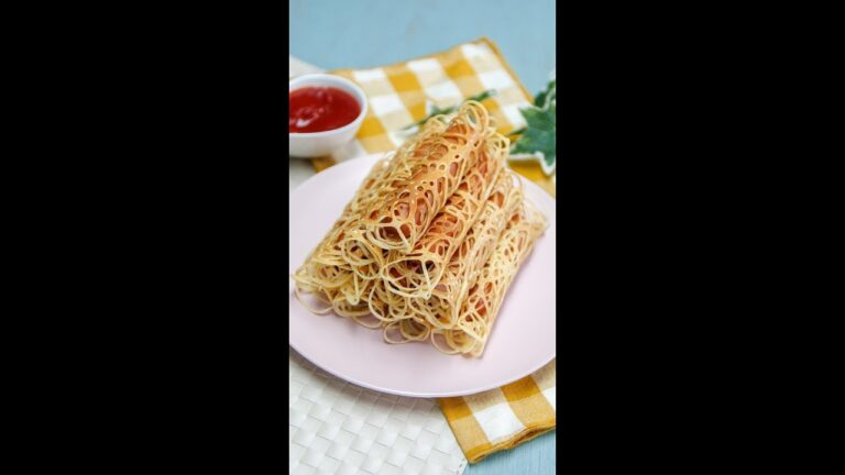 【簡単おやつ♪】朝食にもピッタリ！アメリカンドッグの作り方 / Non-Fried Corn Dogs #shorts