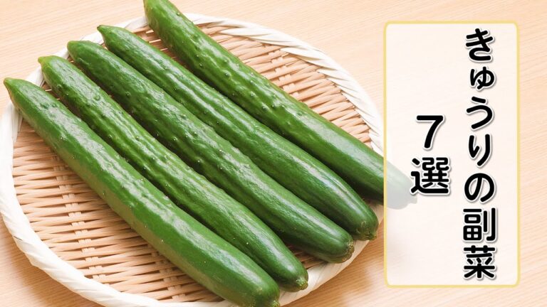 【きゅうりの副菜7選】人気の野菜を使った簡単レシピをご紹介♪ 【きゅうりの副菜7選】人気の野菜を使った簡単レシピをご紹介♪