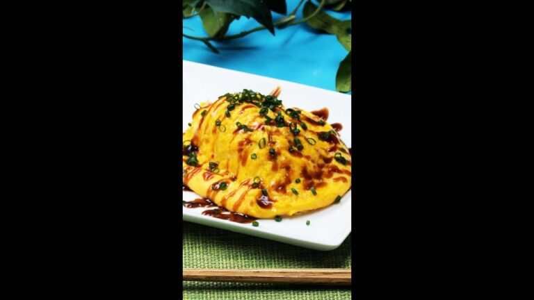 【ふわっふわ♡とろっとろ】そうめん飽きたら！オムそうめん / Somen Noodles Wrapped with Eggs (Omu-Somen) #Shorts