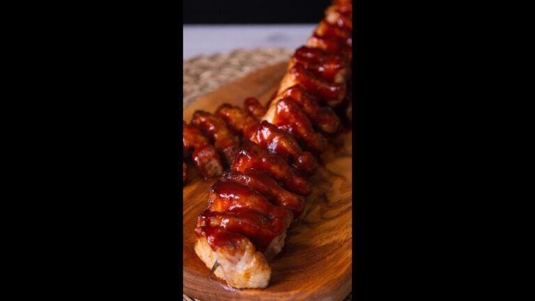 豚バラ肉をトルネードさせたらワイルドでおしゃれな料理になった。 / Pork Belly Twist #shorts 豚バラ肉をトルネードさせたらワイルドでおしゃれな料理になった。 / Pork Belly Twist #shorts