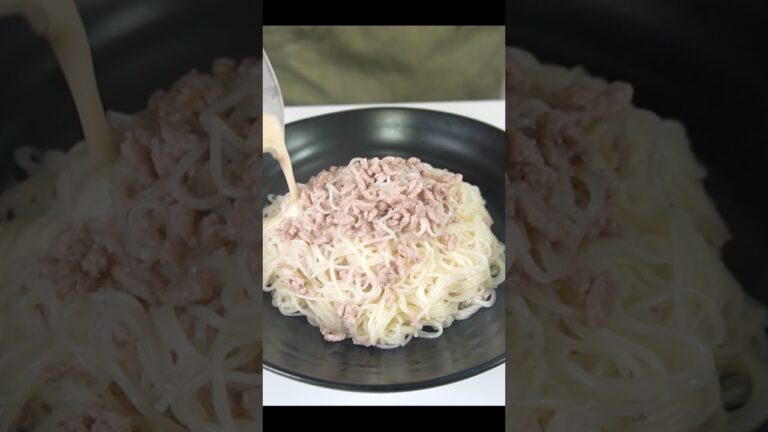 もうこれめんつゆいらないだろ…超簡単冷やし豆乳坦々そうめんの作り方 #shorts もうこれめんつゆいらないだろ…超簡単冷やし豆乳坦々そうめんの作り方 #shorts