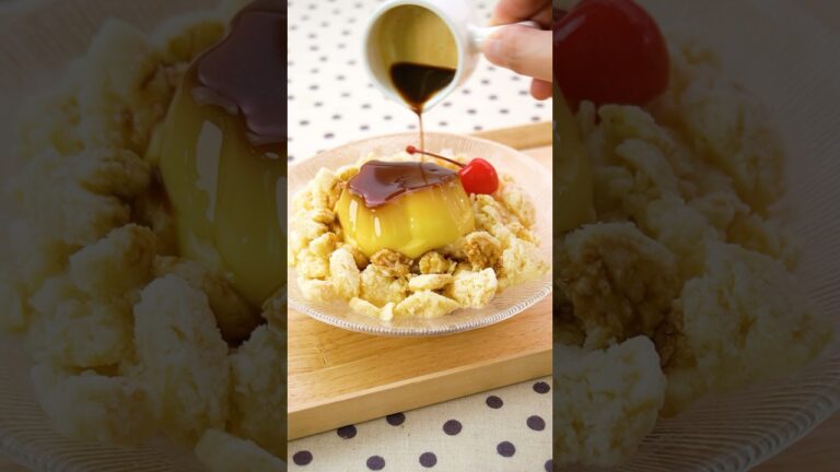 【もみもみもみもみ🍮】簡単プリンアイス #shorts