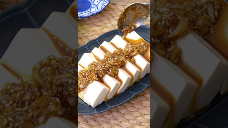 【これなら一丁ペロリ】よだれ豆腐  #shorts