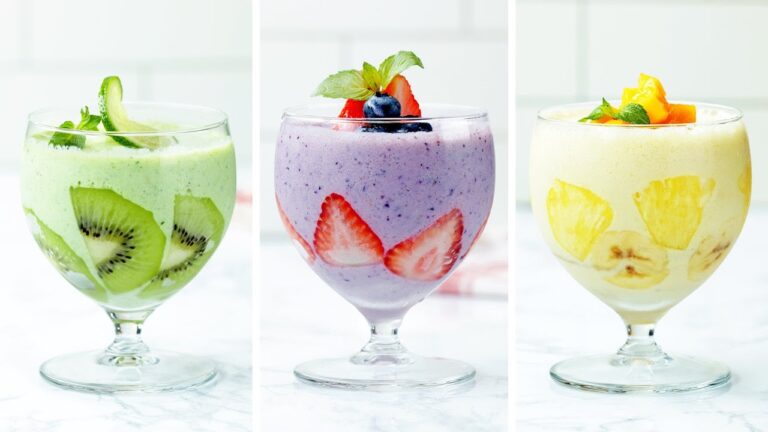 甘酒を凍らせてひんやり♪甘酒スムージー3種 / Amazake Smoothie 3 ways 甘酒を凍らせてひんやり♪甘酒スムージー3種 / Amazake Smoothie 3 ways