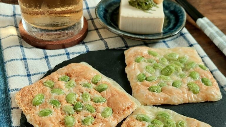 材料2つ!パリパリ枝豆チーズ#おつまみレシピ#おうち居酒屋#10分レシピ