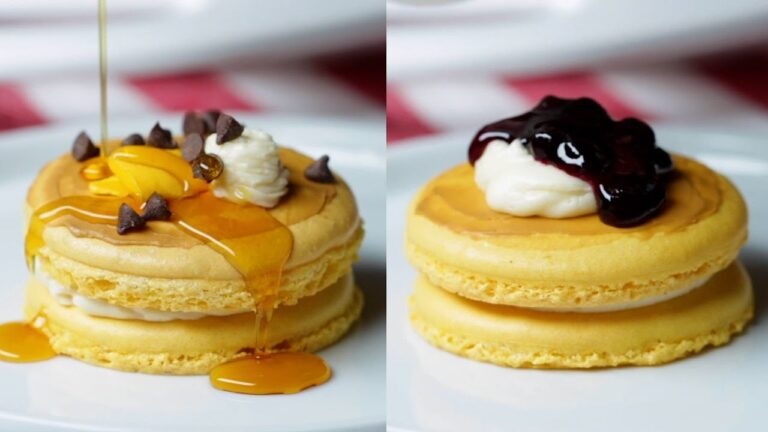 パンケーキみたいなマカロン♪びっくりスイーツ! / Pancake Macarons パンケーキみたいなマカロン♪びっくりスイーツ! / Pancake Macarons