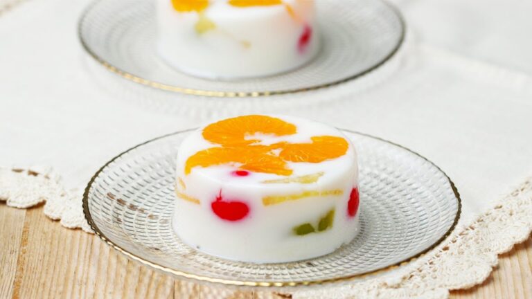 ぷるぷるフルーツ牛乳寒天〜ココットで可愛く♪〜 / Fruit Milk Agar Jelly