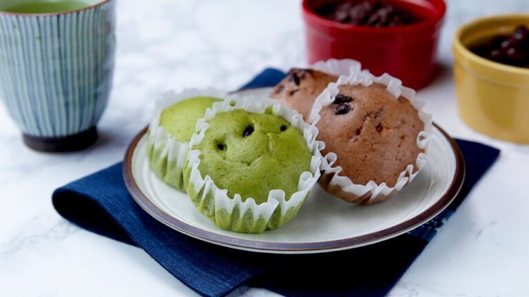 蒸し器不要！フライパンで2色の蒸しパン♪〜チョコ小豆〜/ Stove Top Steamed Bread 2 ways