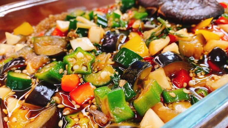 【5分漬けるだけ】料理人の父が遺してくれた我が家の神レシピ『超やべぇ野菜漬け』低糖質/作り置き/免疫力/キュウリ/カブ/茄子/茗荷/ピーマン/オクラ/大葉/ふりかけ Japanese Pickled 【5分漬けるだけ】料理人の父が遺してくれた我が家の神レシピ『超やべぇ野菜漬け』低糖質/作り置き/免疫力/キュウリ/カブ/茄子/茗荷/ピーマン/オクラ/大葉/ふりかけ Japanese Pickled