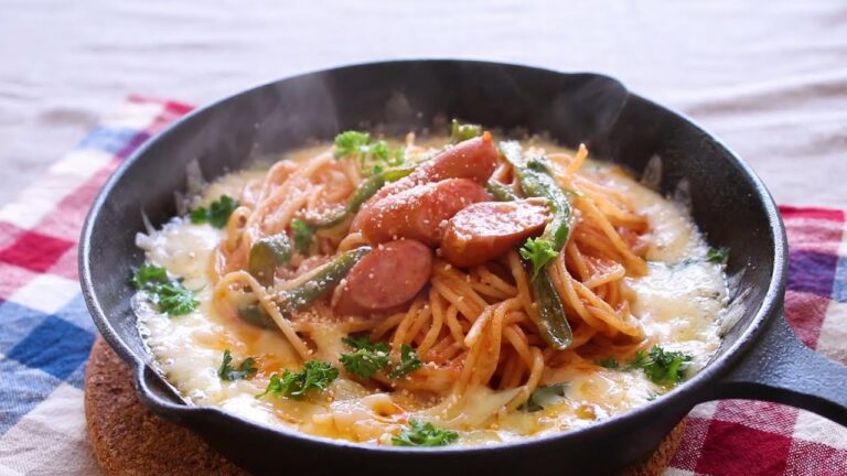 チーズに絡めて美味しい 焼きナポリタン | Cheese with neapolitan | kurashiru [クラシル]