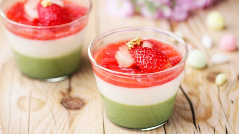 断面可愛い♡ひな祭りプリン / Hinamatsuri flan 断面可愛い♡ひな祭りプリン / Hinamatsuri flan