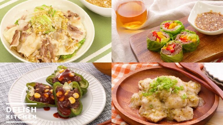 レンジでできる！お手軽レシピ4選