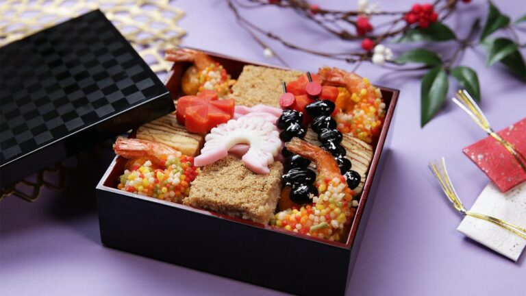 モザイク模様のおせち膳♪〜全部、卵焼き器で！〜