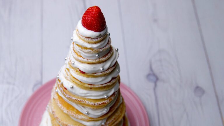 パンケーキミックスで作るクリスマスツリーパンケーキ♪ / Christmas Tree Pancakes パンケーキミックスで作るクリスマスツリーパンケーキ♪ / Christmas Tree Pancakes