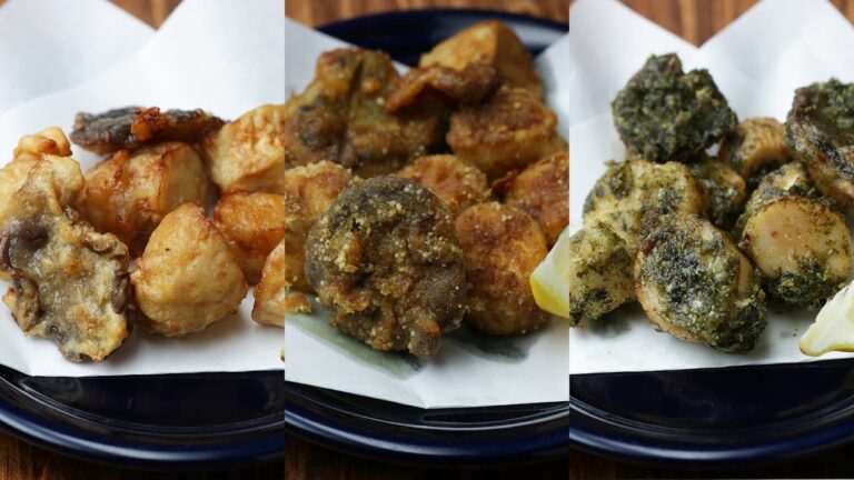サクじゅわっ！味しみエリンギ唐揚げ3選 / 3 Ways Fried Eringi