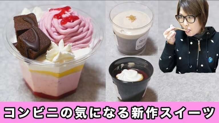 コンビニ 気になる新作カップスイーツ食べ比べ【kattyanneru】