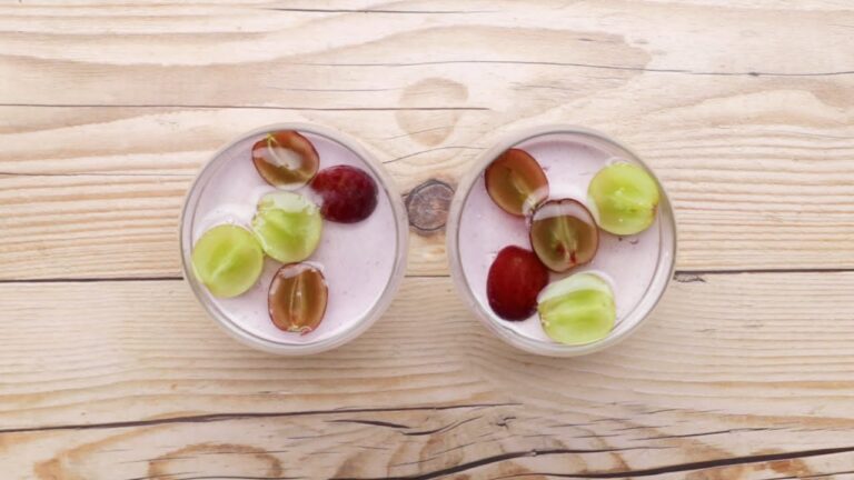 欲張りなアナタに新食感!たっぷりぶどうの3層ゼリー / 3Layered grape jelly 欲張りなアナタに新食感!たっぷりぶどうの3層ゼリー / 3Layered grape jelly