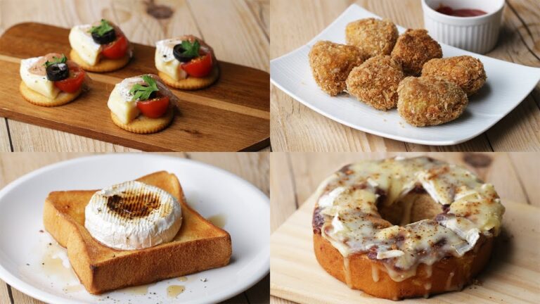 チーズの女王を使えば間違いない!カマンベールアレンジレシピ4選!〜おつまみからおやつまで♪〜 / 4 ways to enjoy camembert cheese チーズの女王を使えば間違いない!カマンベールアレンジレシピ4選!〜おつまみからおやつまで♪〜 / 4 ways to enjoy camembert cheese