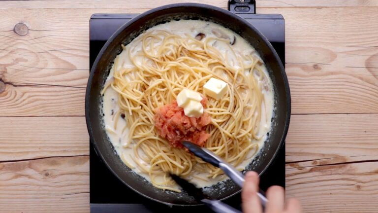 豆乳で!明太クリームパスタ〜あっさりヘルシー♪〜 / Mentaiko Cream Pasta 豆乳で!明太クリームパスタ〜あっさりヘルシー♪〜 / Mentaiko Cream Pasta