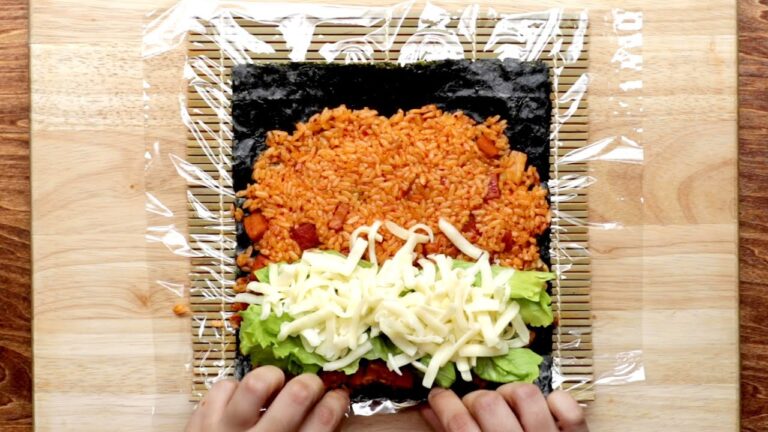 キムチチーズキンパ〜アツアツとろ〜り♪〜 / Kimchi Cheese Kimbap