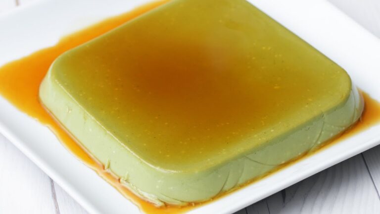 レンジで作れる！抹茶のイタリアンプリン〜ぷるんと濃厚♪〜 / Matcha Italian Flan Made With Microwave!