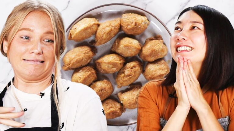 アメリカ人が日本語の説明だけで「いなり寿司」作りに挑戦! アメリカ人が日本語の説明だけで「いなり寿司」作りに挑戦!