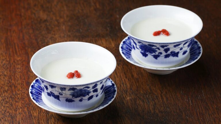 不思議！生姜で固まるジンジャー牛乳プリン