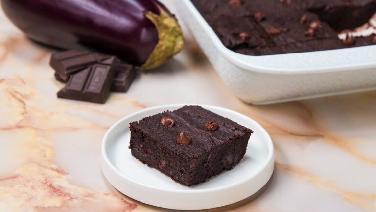 合うわけない?実は美味しいナスのチョコブラウニー♪ 合うわけない?実は美味しいナスのチョコブラウニー♪