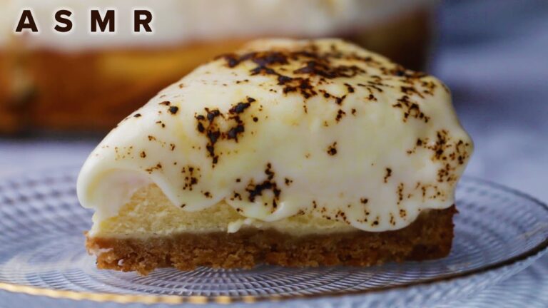 炙られるチーズケーキの音を聴いてください。#ASMR 炙られるチーズケーキの音を聴いてください。#ASMR