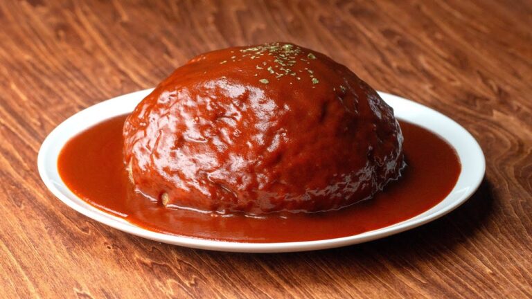 巨大チーズインハンバーグ〜圧巻の1kg超え！！〜 / Giant Cheese-Stuffed Hamburger Steak