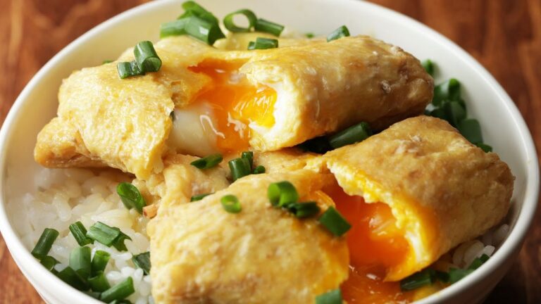 巾着たまごのっけ丼〜黄身がとろ〜り♪〜 巾着たまごのっけ丼〜黄身がとろ〜り♪〜