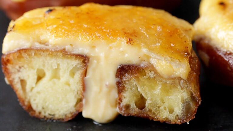 パリッとふんわり♪クレームブリュレドーナツ パリッとふんわり♪クレームブリュレドーナツ