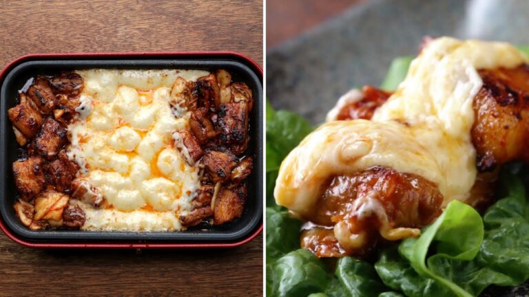 ホットプレートで！チーズディップサムギョプサル