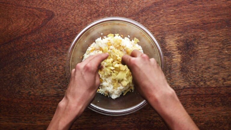 サクサク新食感！ガーリックポテチライス