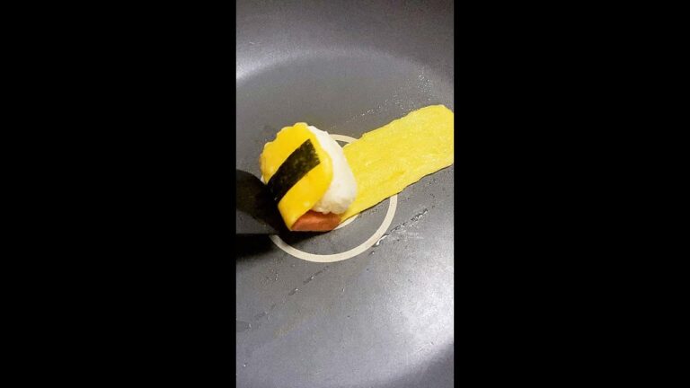 【卵で爆ウマ無限おにぎり！？】パクパク止まらない！ too/Onigiri with Luncheon Meat