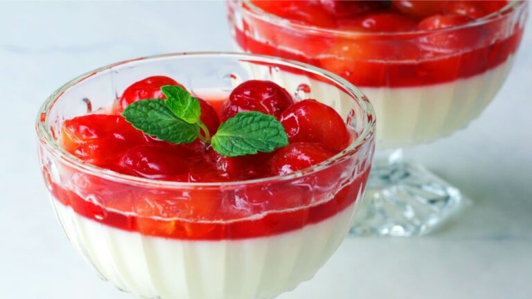 甘酸っぱい!さくらんぼパンナコッタ 甘酸っぱい!さくらんぼパンナコッタ