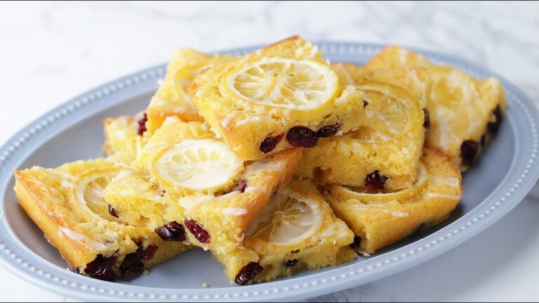 しっとり爽やか!レモンのホワイトチョコブラウニー しっとり爽やか!レモンのホワイトチョコブラウニー