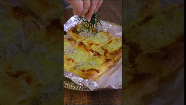 【簡単レシピ】お揚げピザ～手軽におつまみ～ #Shorts