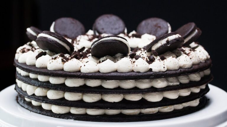 スポンジいらず!クッキー&クリームのアイスボックスケーキ スポンジいらず!クッキー&クリームのアイスボックスケーキ