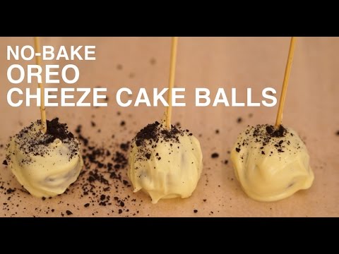 No-Bake Oreo Cheesecake Balls | オレオチーズケーキボールの作り方 レシピ recipe No-Bake Oreo Cheesecake Balls | オレオチーズケーキボールの作り方 レシピ recipe