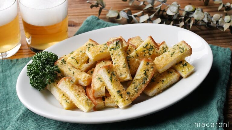 止まらないおいしさ「おつまみガーリックラスク」のレシピ・作り方 止まらないおいしさ「おつまみガーリックラスク」のレシピ・作り方