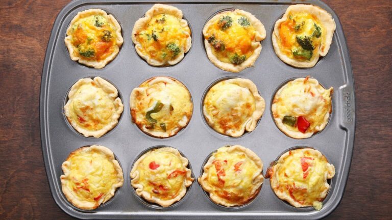 パイシートで出来る♪作り置きミニキッシュ