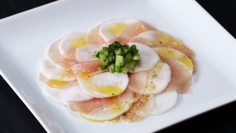 サッパリおつまみ！かぶパッチョ