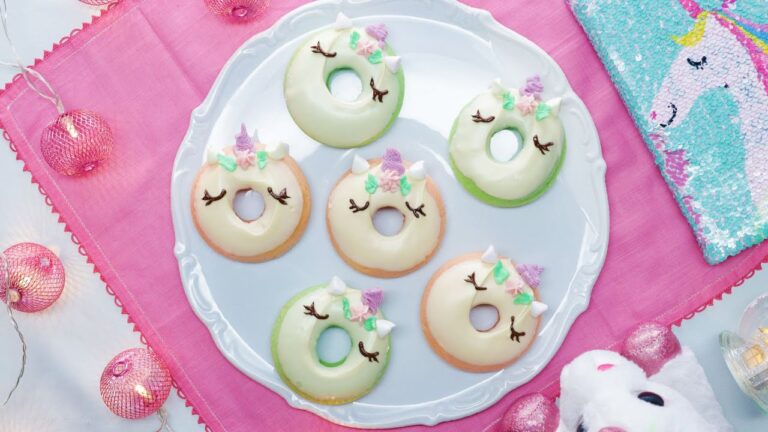 SNS映え間違いなし！ゆめかわユニコーンドーナツ