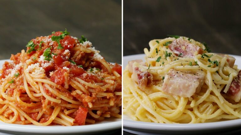 電子レンジで!2種のパスタ 電子レンジで!2種のパスタ