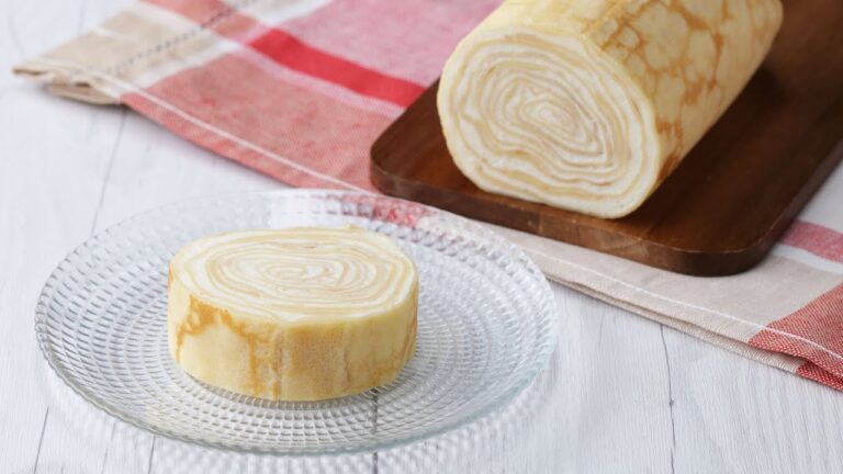 卵焼き器で簡単!ミルクレープロールケーキ 卵焼き器で簡単!ミルクレープロールケーキ