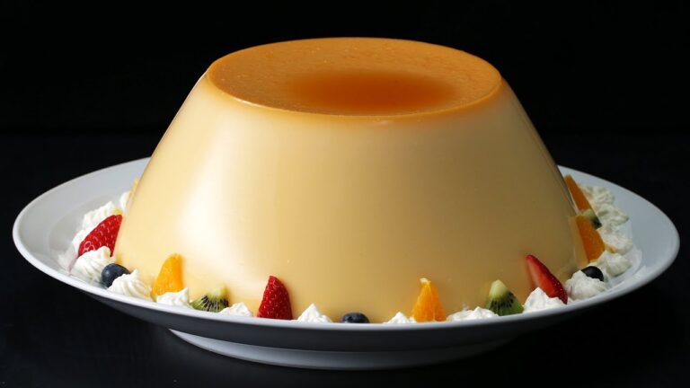 夢のメガスイーツ！巨大バケツプリン