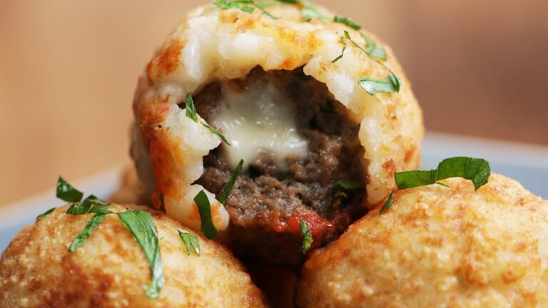 肉汁たっぷり♪ ポテトミートボール 肉汁たっぷり♪ ポテトミートボール